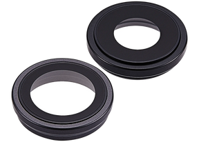 Back Camera Lens With Bracket & Bezel For iPhone 17 (Premium) (Black)