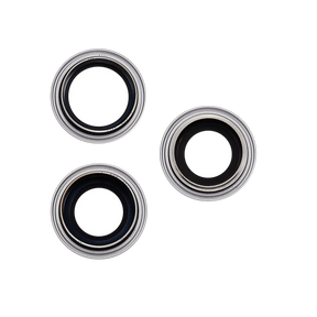 Back Camera Lens With Bracket & Bezel For iPhone 17 Pro/ 17 Pro Max (Premium) (Silver)