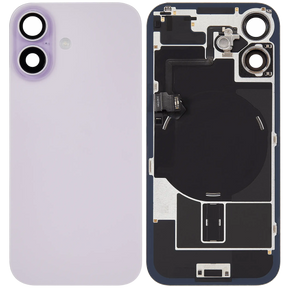 Back Glass w/ MagSafe Magnet & NFC & Flashlight Flex Compatible For iPhone 17 (Used OEM Pull: Grade A) (Lavender)
