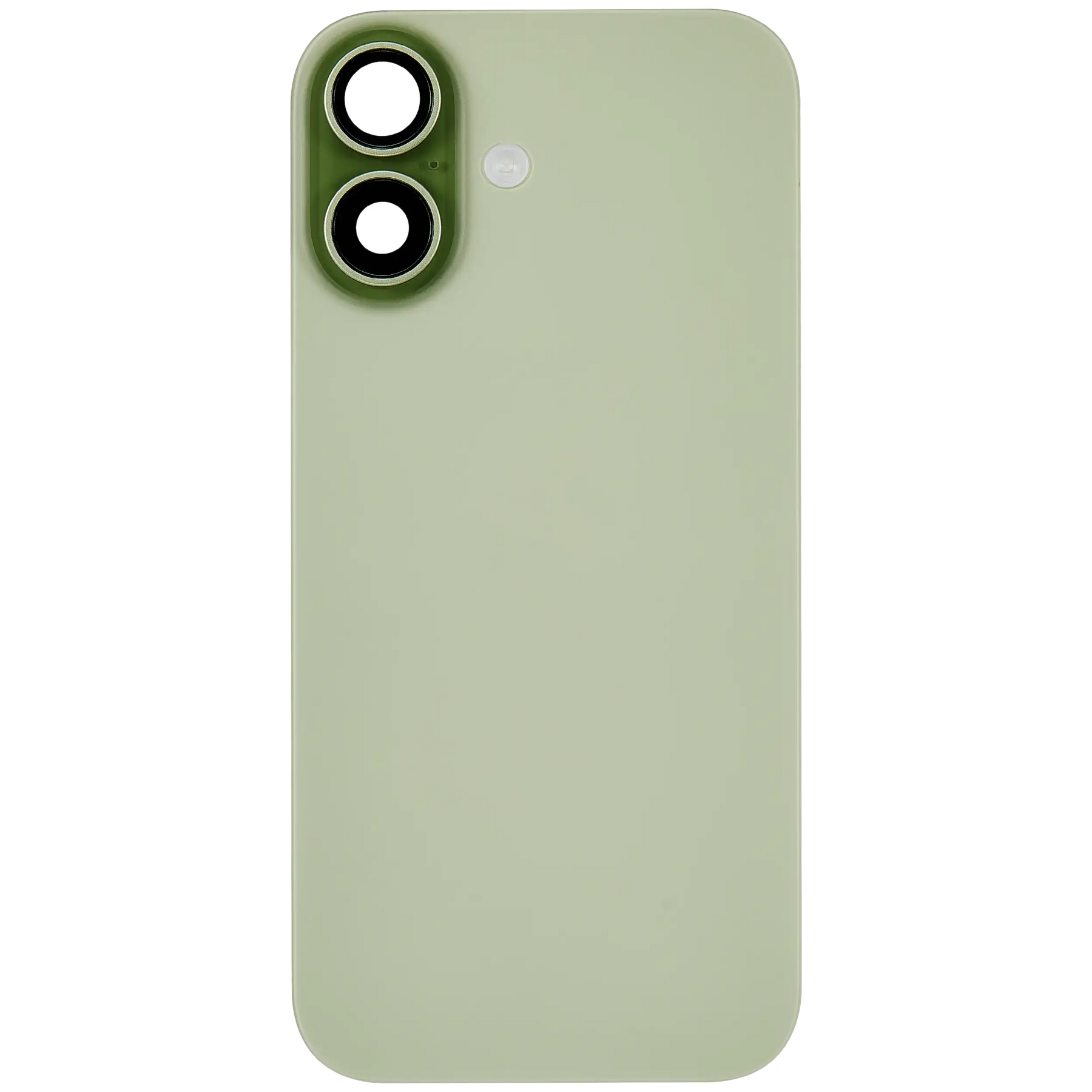 Back Glass w/ MagSafe Magnet & NFC & Flashlight Flex Compatible For iPhone 17 (Used OEM Pull: Grade A) (Sage )
