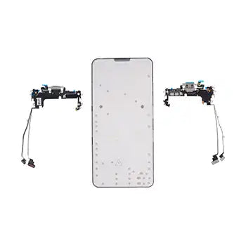 USB-C Charging Port Flex Cable (eSIM) For iPhone 17 Pro (Genuine OEM) (Silver)