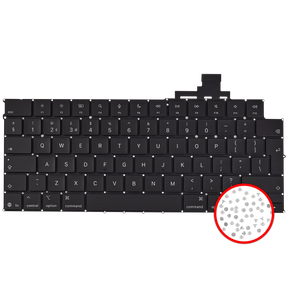 Keyboard W/ Backlight & Screws For MacBook Air 15" (A3241 / Early 2025) (UK English)