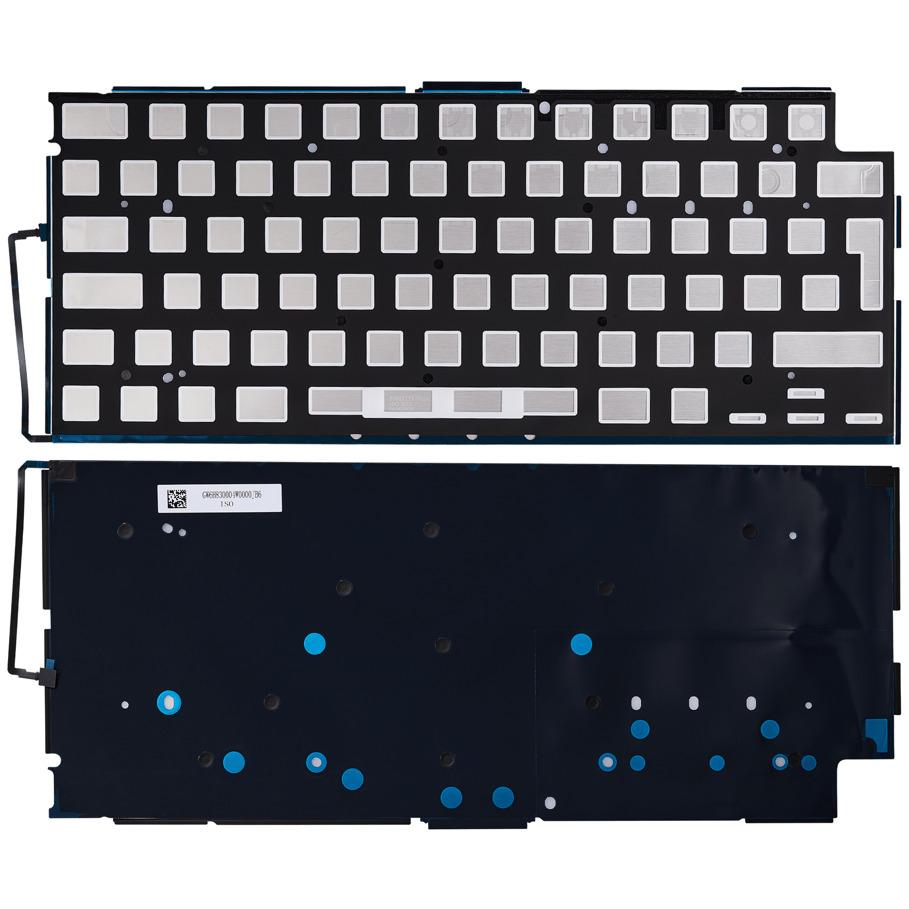 Keyboard W/ Backlight & Screws For MacBook Air 13" (A3240 / Early 2025) (UK English)
