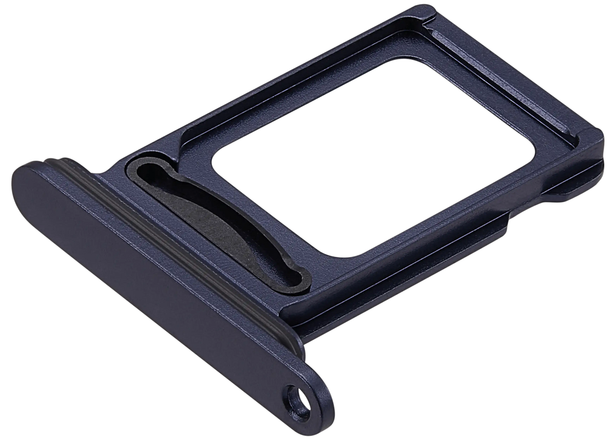 Dual Sim Card Tray Compatible For iPhone 17 Pro / 17 Pro Max (Deep Blue)
