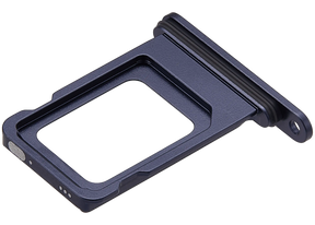 Dual Sim Card Tray Compatible For iPhone 17 Pro / 17 Pro Max (Deep Blue)