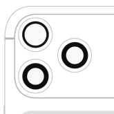 Back Camera Lens (Glass Only) With Adhesive For iphone 17 Pro / 17 Pro Max (Real Sapphire) (Premium)