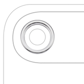 Back Camera Bezel Ring Only For iPhone Air (Cloud White)