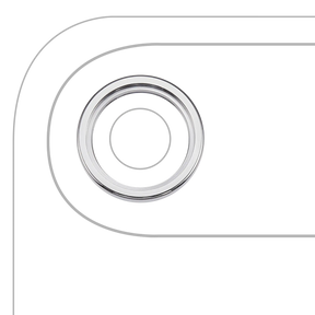 Back Camera Bezel Ring Only For iPhone Air (Cloud White)