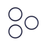 Back Camera Bezel Ring Only For iPhone 17 Pro / 17 Pro Max (Deep Blue) (3 Piece Set)