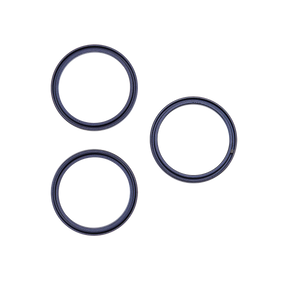 Back Camera Bezel Ring Only For iPhone 17 Pro / 17 Pro Max (Deep Blue) (3 Piece Set)