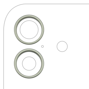 Back Camera Bezel Ring Only For iPhone 17 (Sage)