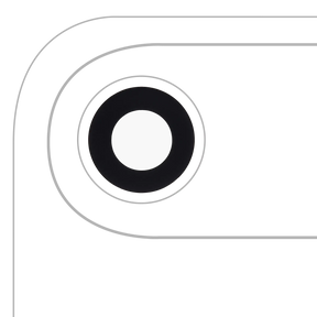 Back Camera Lens (Glass Only) With Adhesive For iPhone Air (Aftermarket Plus)