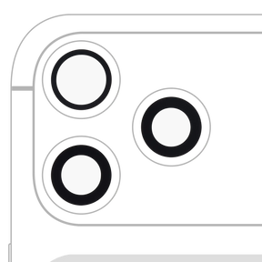 Back Camera Lens (Glass Only) With Adhesive For iPhone 17 Pro / 17 Pro Max (Aftermarket Plus)