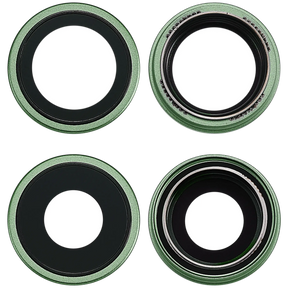 Back Camera Lens With Bracket & Bezel For iPhone 17 (Sage) (Premium)