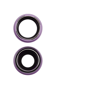 Back Camera Lens With Bracket & Bezel For iPhone 17 (Purple) (Premium)