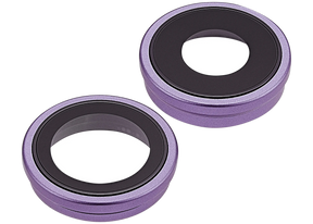Back Camera Lens With Bracket & Bezel For iPhone 17 (Purple) (Premium)