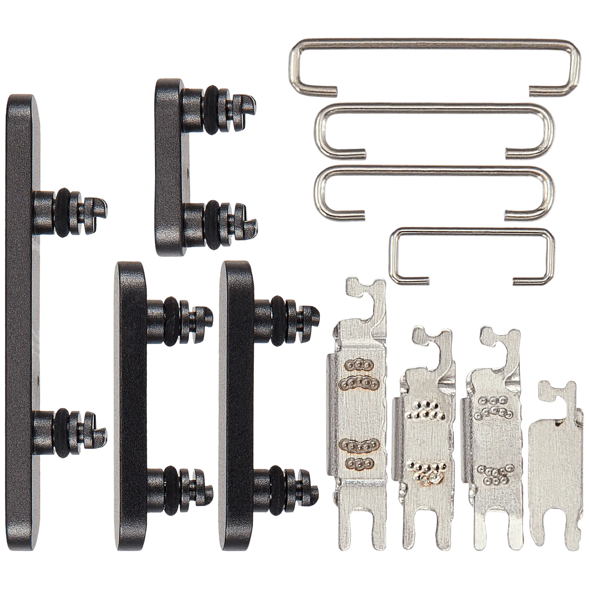 Hard Buttons (Power / Volume / Switch) For iPhone 17 (Black)