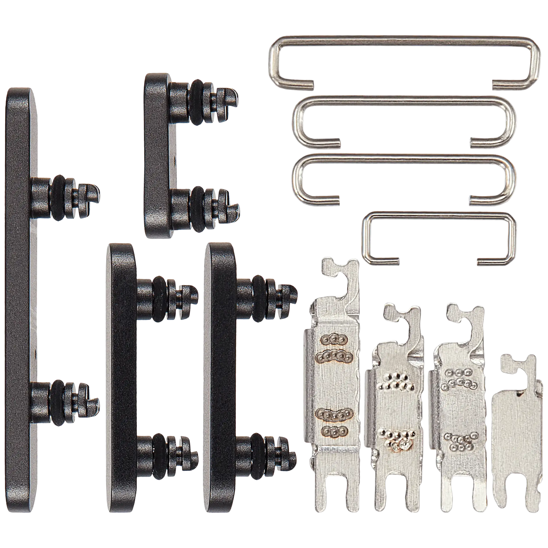 Hard Buttons (Power / Volume / Switch) For iPhone 17 (Black)