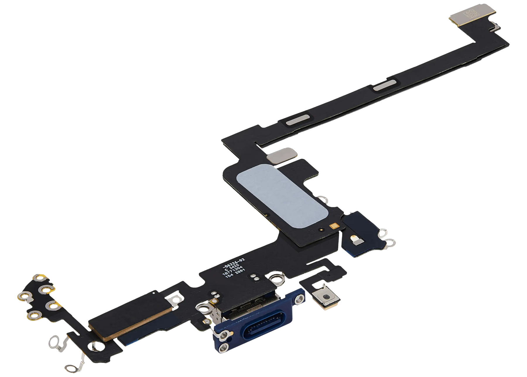 Charging Port Flex Cable for iPhone 17 Pro (Premium) (International Version) (Deep Blue)