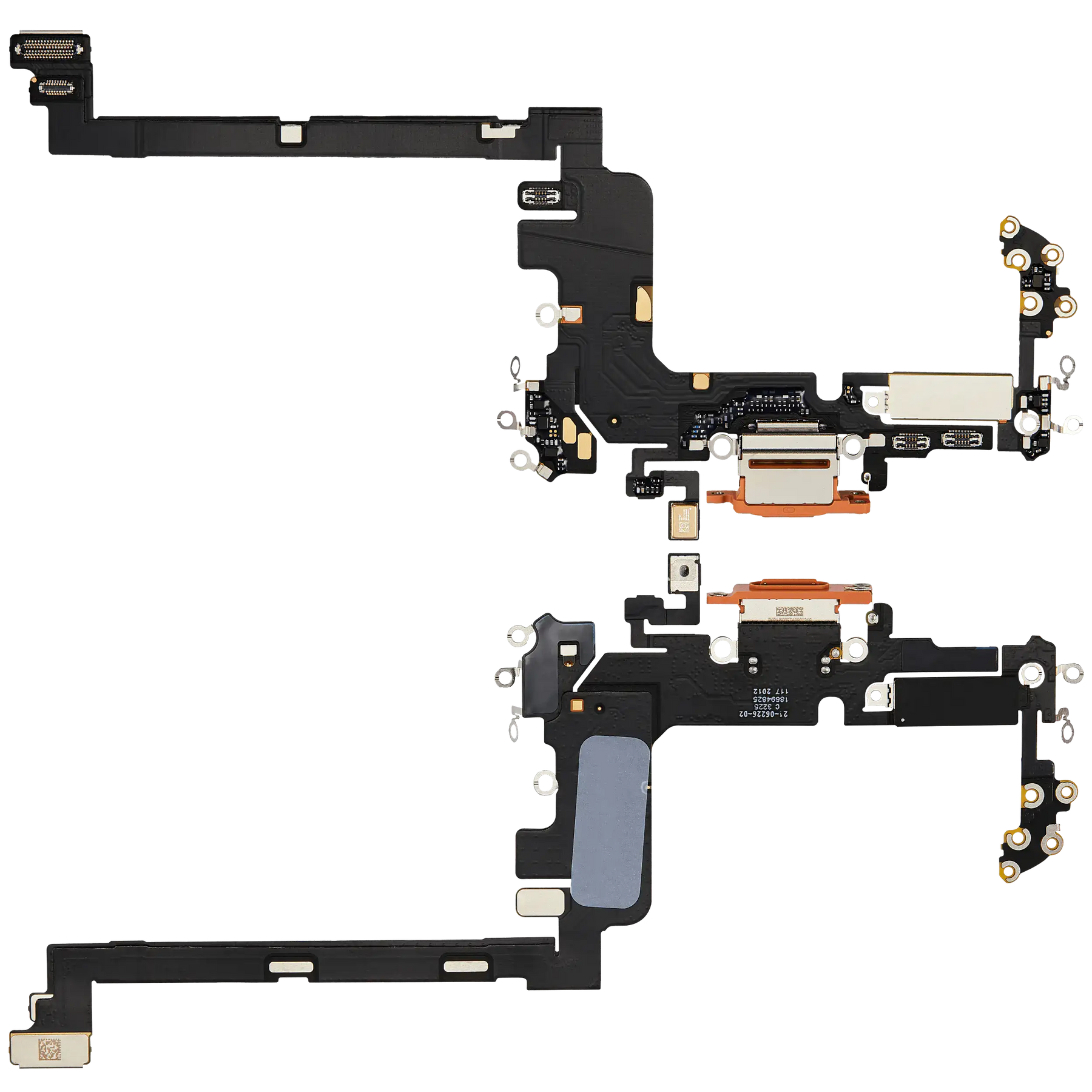 Charging Port Flex Cable for iPhone 17 Pro (Premium) (International Version) (Cosmic Orange)