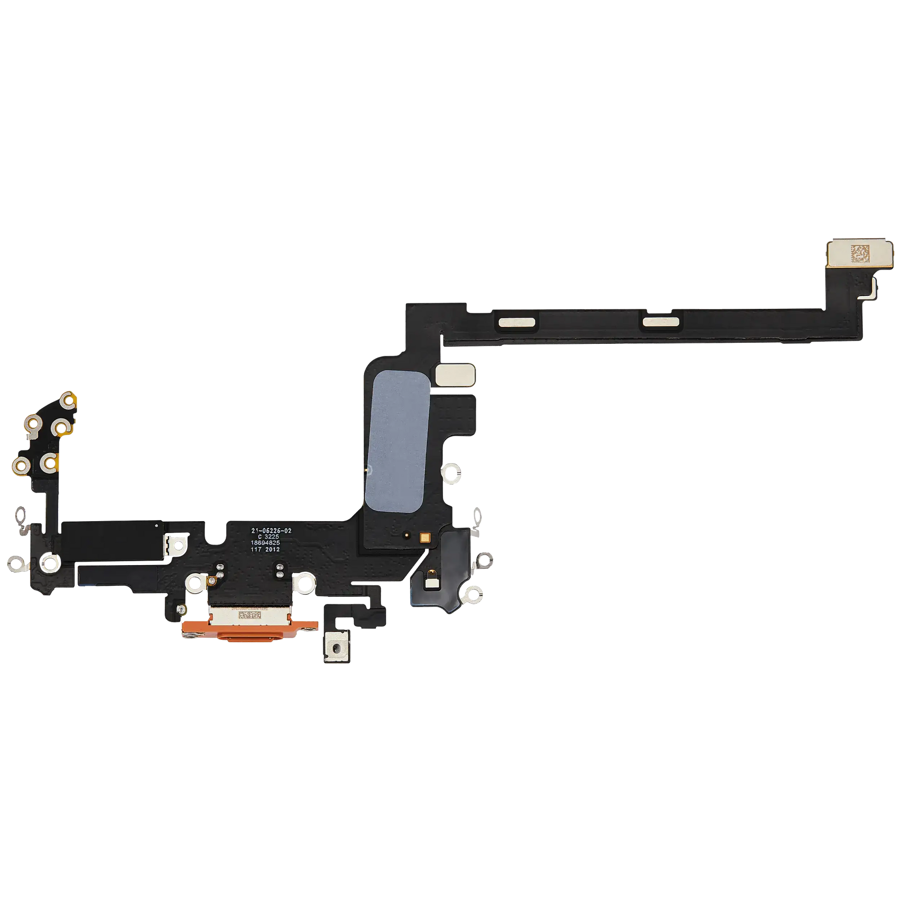 Charging Port Flex Cable for iPhone 17 Pro (Premium) (International Version) (Cosmic Orange)