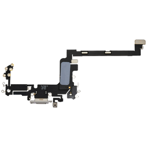 Charging Port Flex Cable for iPhone 17 Pro (Premium) (International Version) (Silver)