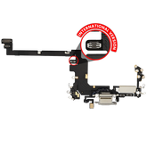 Charging Port Flex Cable for iPhone 17 Pro (Premium) (International Version) (Silver)