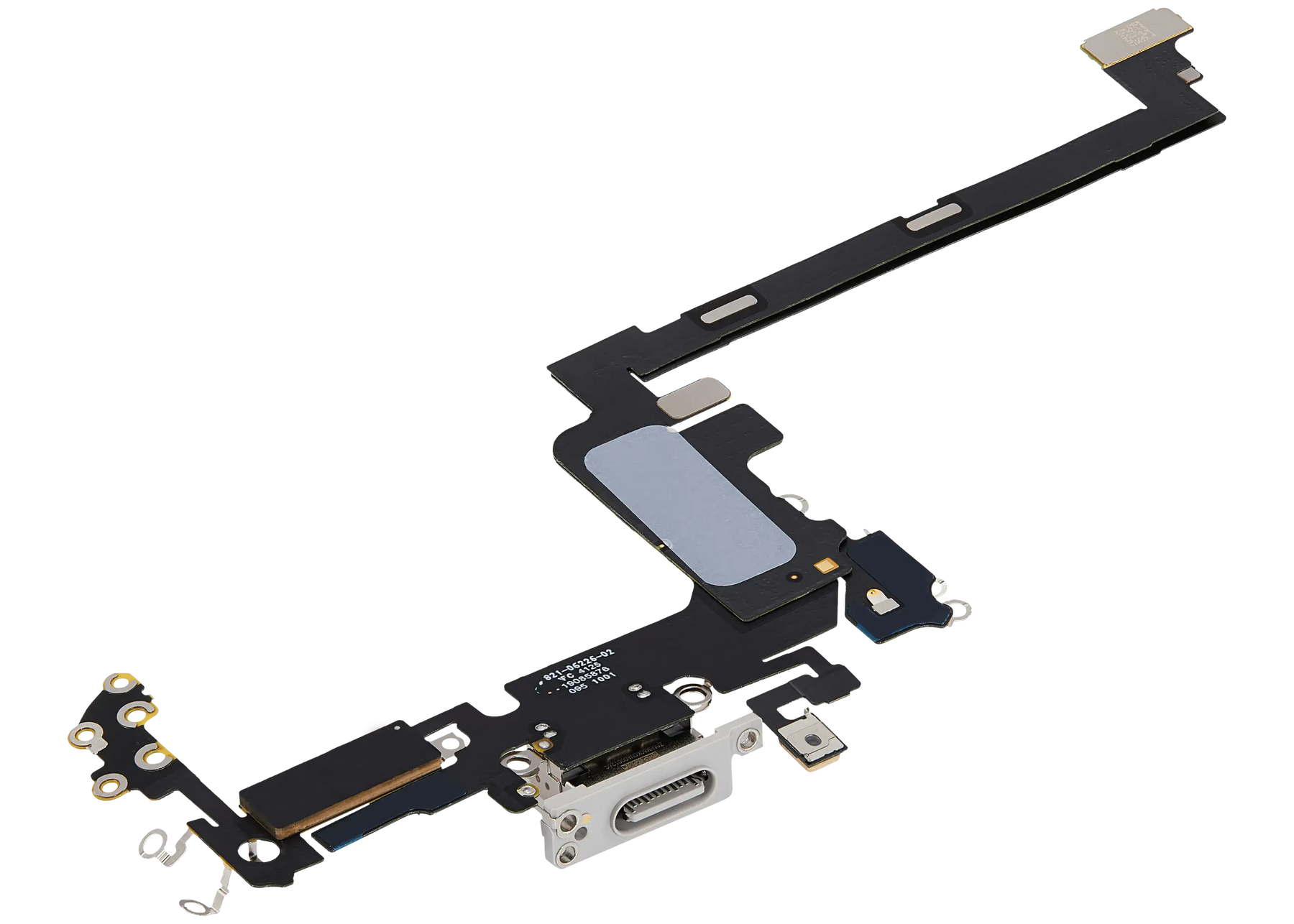 Charging Port Flex Cable for iPhone 17 Pro (Premium) (International Version) (Silver)