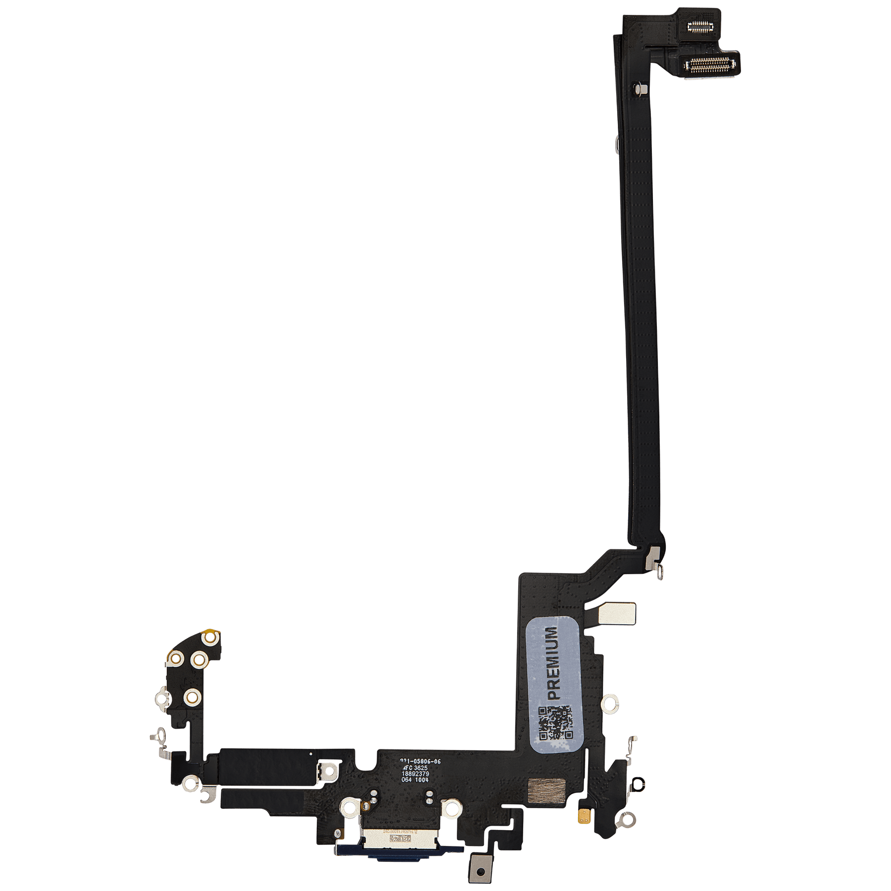 Charging Port Flex Cable for iPhone 17 Pro Max (Premium) (International Version) (Deep Blue)