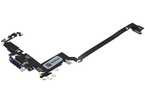 Charging Port Flex Cable for iPhone 17 Pro Max (Premium) (International Version) (Deep Blue)