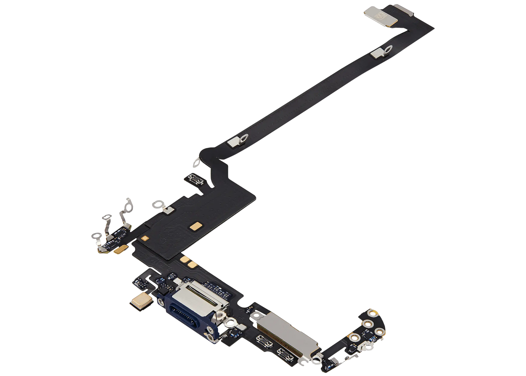 Charging Port Flex Cable for iPhone 17 Pro Max (Premium) (International Version) (Deep Blue)