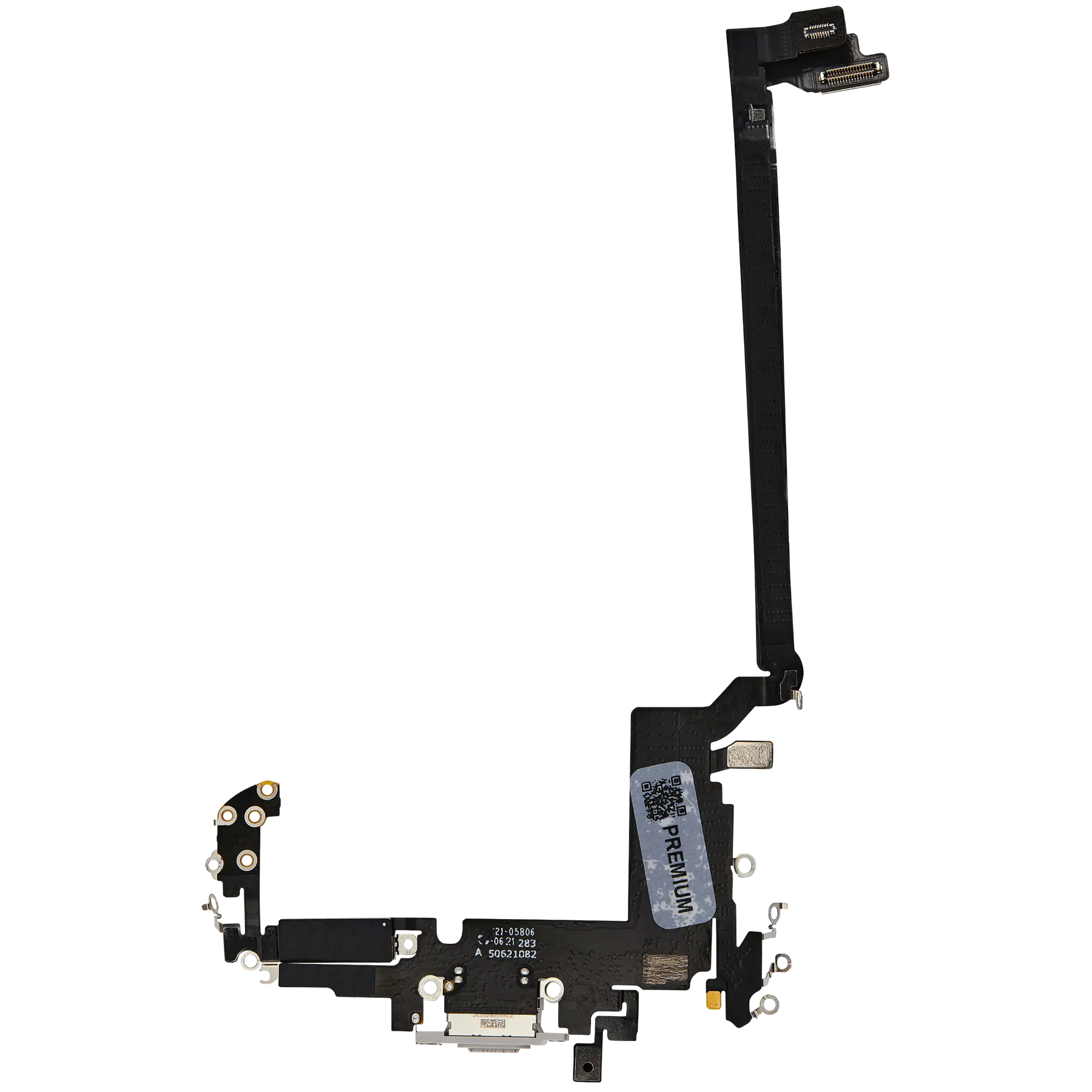 Charging Port Flex Cable for iPhone 17 Pro Max (Premium) (International Version) (Silver)