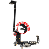 Charging Port Flex Cable for iPhone 17 Pro Max (Premium) (International Version) (Silver)