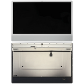 Complete LCD Display Assembly For iMac 24" A2873 (2023) A3137 / A3247 (2024) (LG204A-215 LM235UH1 SDD3) (Used OEM Pull: Grade A) (Big Camera Hole) (Silver)