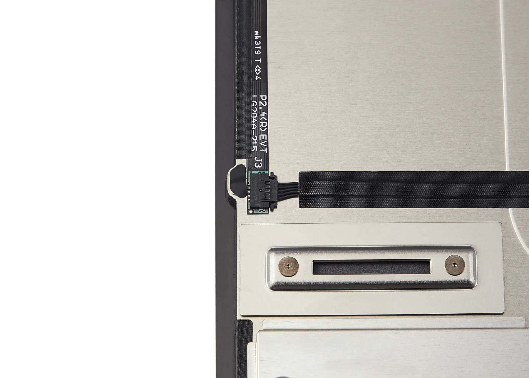 Complete LCD Display Assembly For iMac 24" A2873 (2023) A3137 / A3247 (2024) (LG204A-215 LM235UH1 SDD3) (Used OEM Pull: Grade A) (Big Camera Hole) (Silver)
