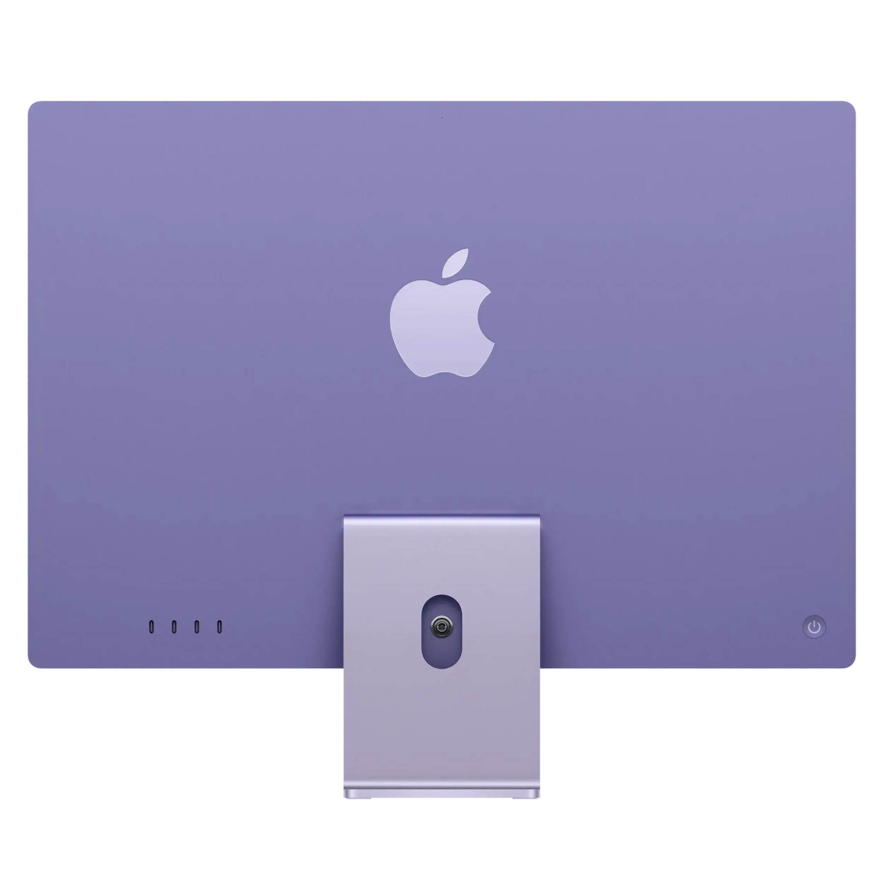 Complete LCD Display Assembly For iMac 24" A2874 / A2873 (2023) / A2438 (2021) (LG204A-215 LM235UH1 SDD1) (Used OEM Pull: Grade A) （Small Camera hole）(Purple)