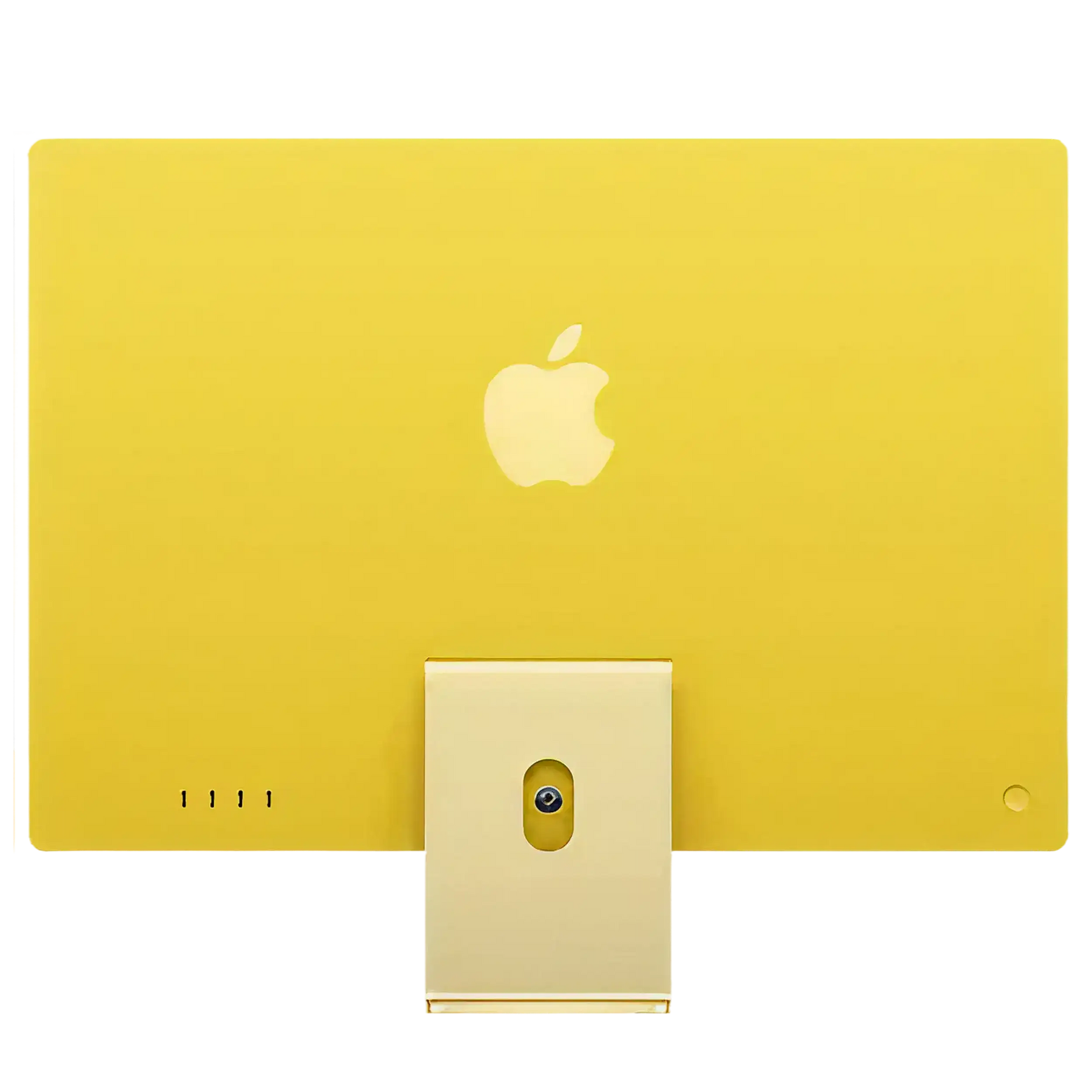Complete LCD Display Assembly For iMac 24" A2874 / A2873 (2023) / A2438 (2021) (LG204A-215 LM235UH1 SDD1) (Used OEM Pull: Grade A)（Small Camera hole）(Yellow)