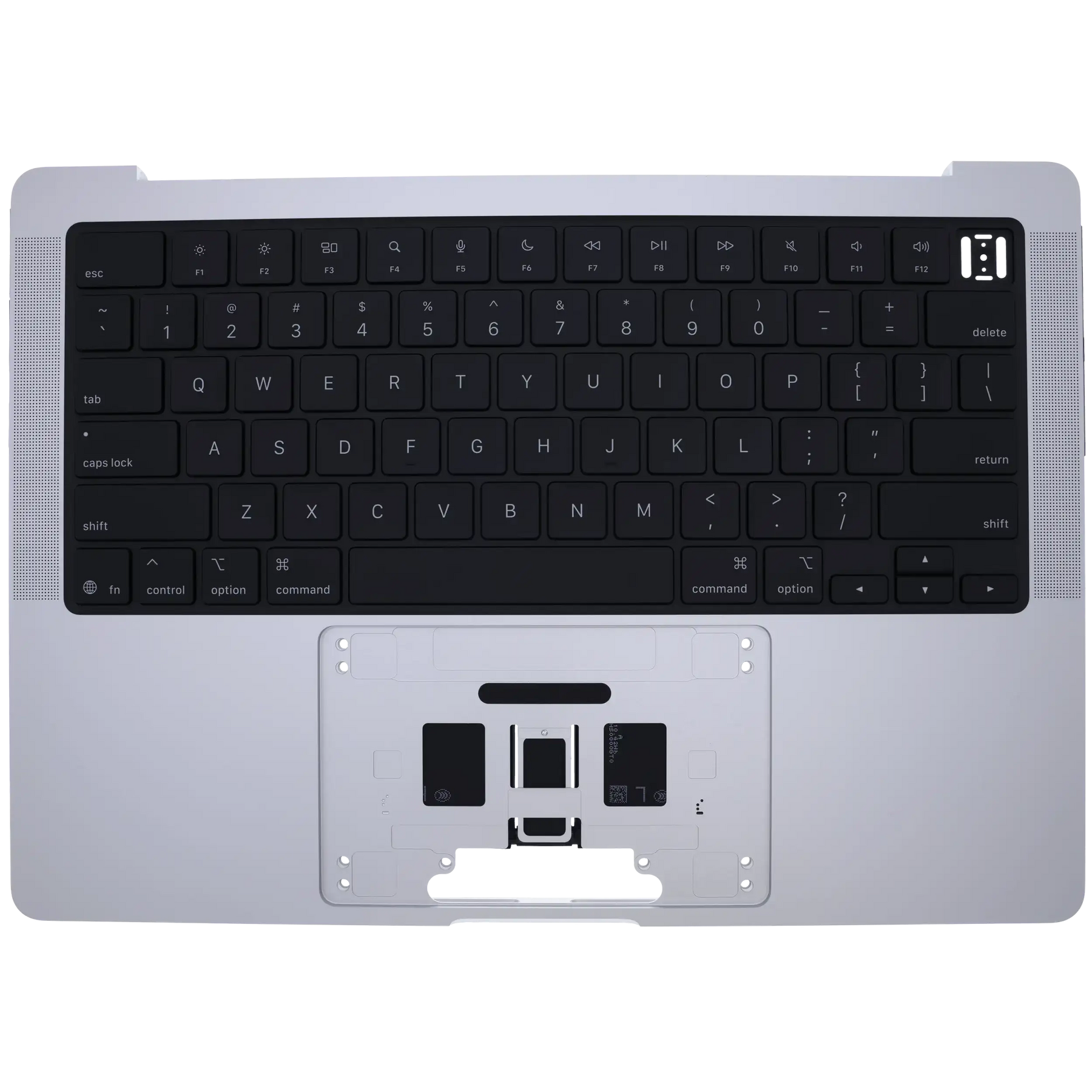 Top Case With Battery (ANSI) For MacBook Pro 14" A3434 (2025) (Genuine OEM) (Silver)