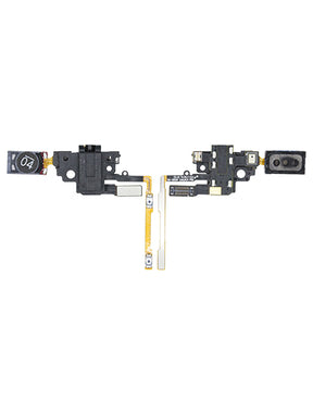 Headphone Jack With Volume Button Flex Compatible For Samsung Galaxy Alpha (G850A)