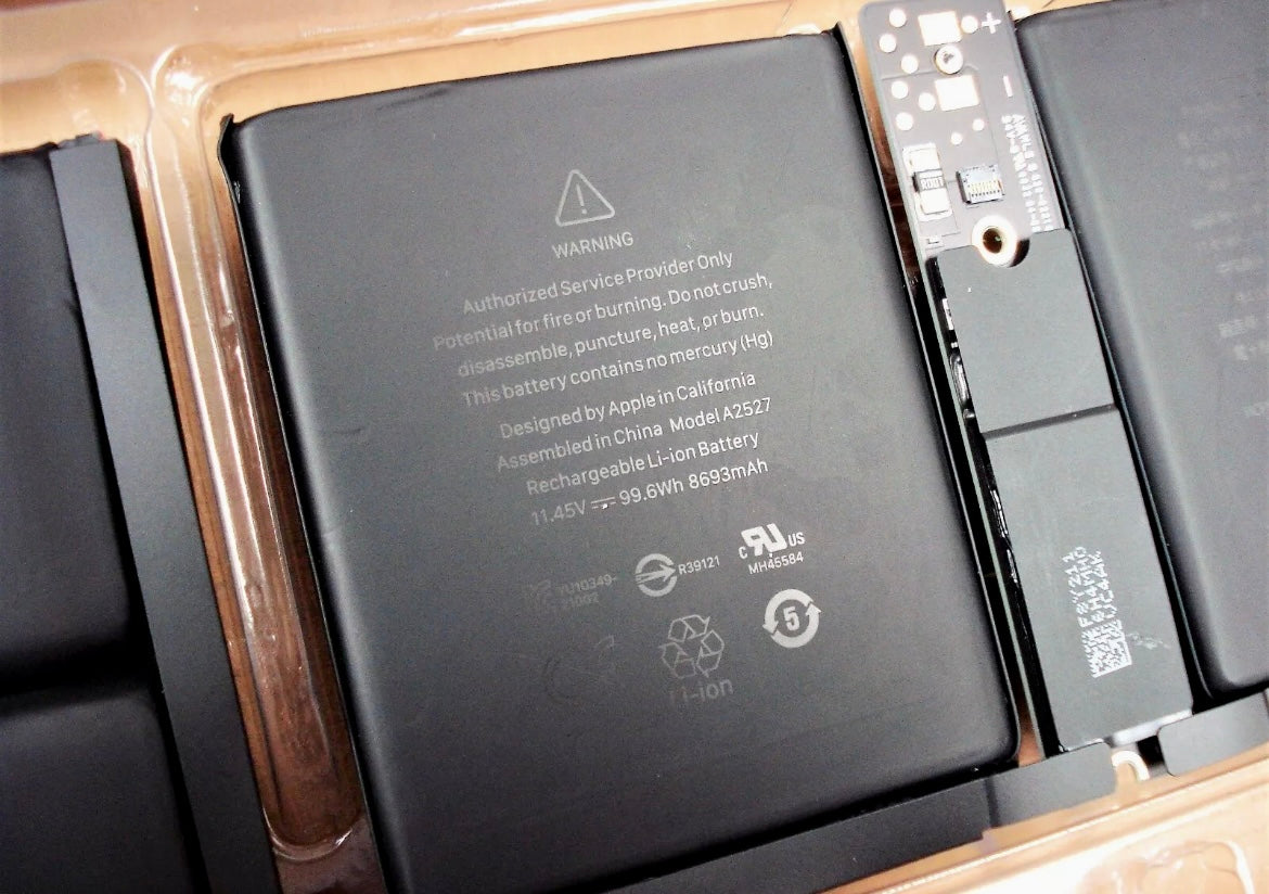 A2527 Battery Replacement for MacBook Pro 16" (A2485, Late 2021)