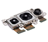 Replacement Back Camera Assembly (Wide & Ultra Wide & Telephone) Compatible For Samsung Galaxy S22 5G / S22 Plus 5G (US Version)