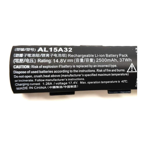 [ORIGINAL] Acer Aspire V3-575G Laptop Battery - 14.8V 37WH AL15A32