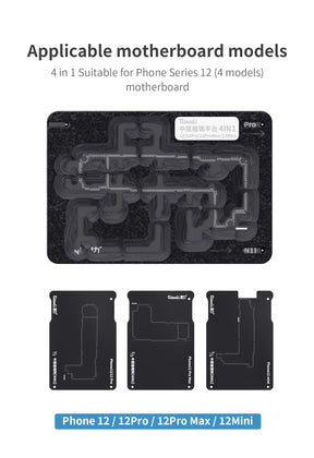 Middle Frame Reballing Platform Compatible For iPhone 12 / 12 Mini / 12 Pro / 12 Pro Max (Qianli)