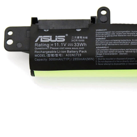 BUY [ORGINAL] Asus X407UF Laptop Battery-11.1V 33Wh A31N1719