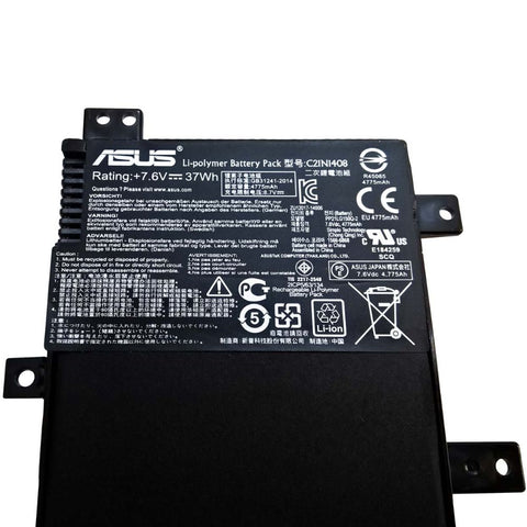 BUY [ORGINAL] Asus VivoBook X555LA Laptop Battery - 7.6V 37Wh C21N1408