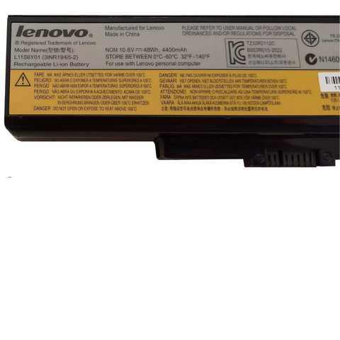 [ORIGINAL] Lenovo 0A36311 Laptop Battery -10.8V 48WH 4400Mh 6 Cells L11L6F01