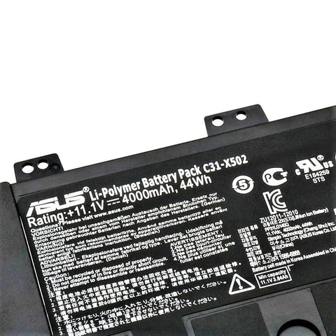 BUY [ORGINAL] Asus X502CA Laptop Battery -11.1V 44Wh C31-X502