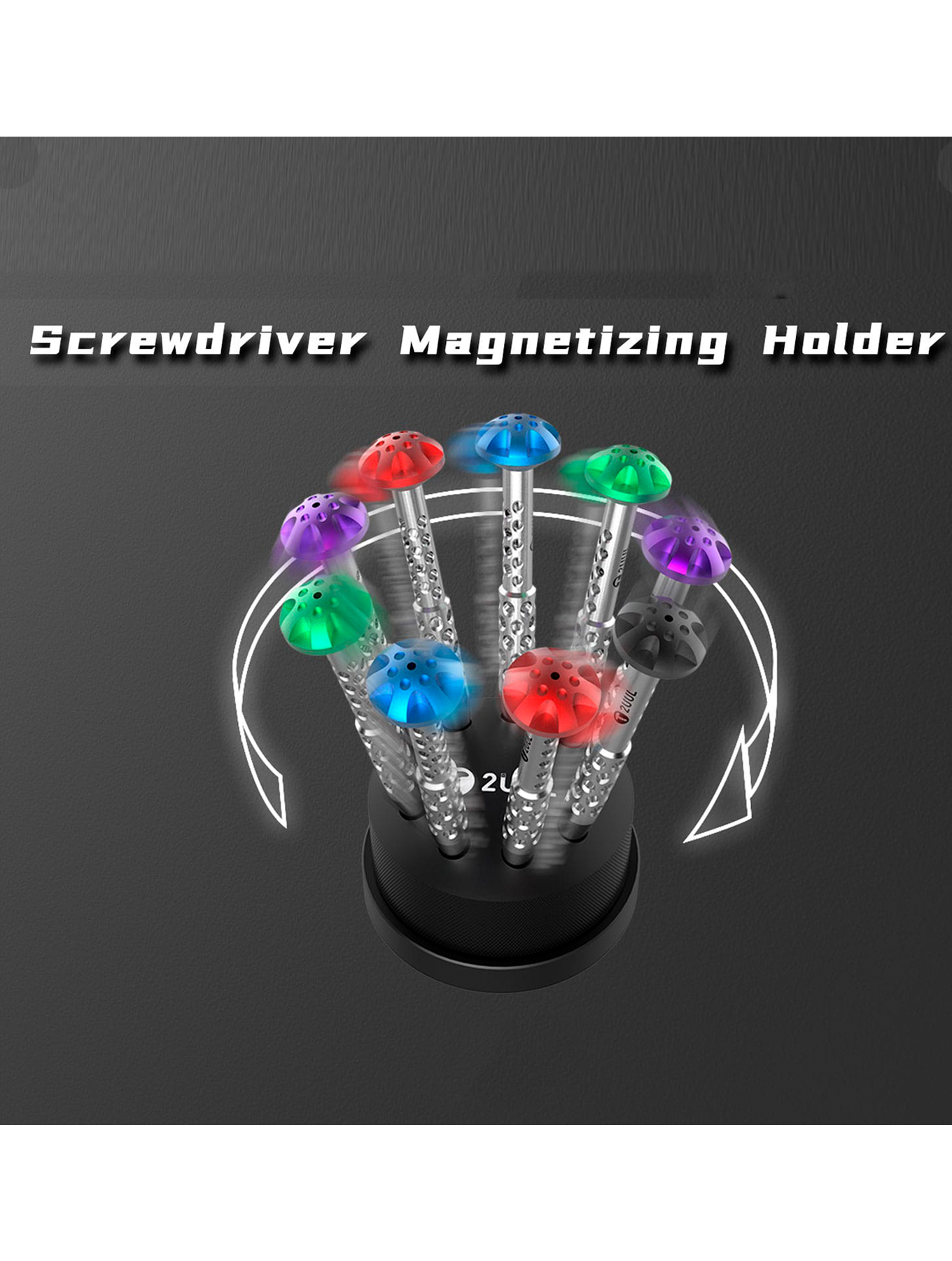 Rotatable Magnetic Holder Black (2UUL)