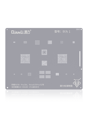 Bumblebee Stencil (QS52) For Huawei Honor 9X / Pro / 20S / Nova 5 / 5i Pro / 5Z (Kirin810) (HI6280) CPU Universal Series (Qianli)