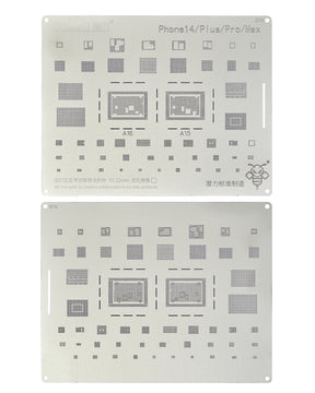 Bumblebee Stencil (QS209) For iPhone 14 / iPhone 14 Plus / iPhone 14 Pro / iPhone 14 Pro Max (Qianli)